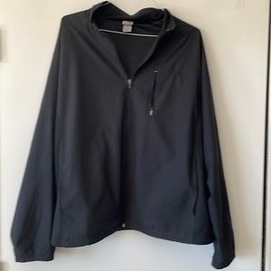 Black Champion windbreaker